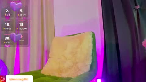 Snapshot of sweetandreagil chatting on 04/15/26, 02:40 Andrea Cheryl GiLandreagil80 In Instagram online show from 04/15/26, 02:40