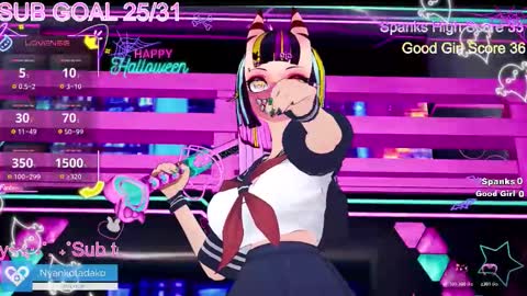 Snapshot of tadakonyanko chatting on 10/28/25, 02:04 Tadako Nyanko online show from 10/28/25, 02:04