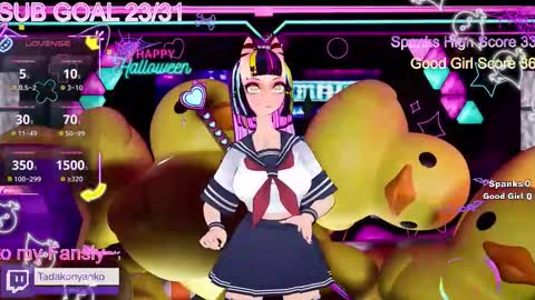 Snapshot of tadakonyanko chatting on 11/12/25, 02:56 Tadako Nyanko online show from 11/12/25, 02:56