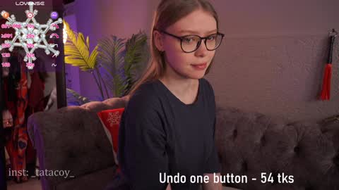 Snapshot of tatacoy chatting on 01/16/25, 06:56 TataCoy online show from 01/16/25, 06:56