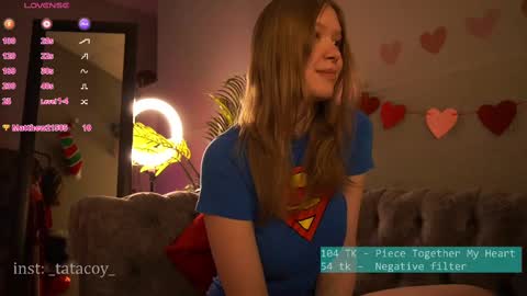 Snapshot of tatacoy chatting on 02/18/25, 10:27 TataCoy online show from 02/18/25, 10:27