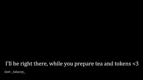 Snapshot of tatacoy chatting on 09/11/25, 12:27 TataCoy online show from 09/11/25, 12:27