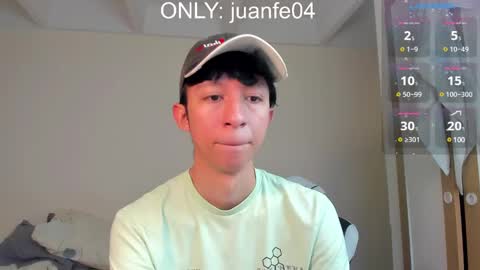 Snapshot of teroship_boy chatting on 12/10/24, 01:00 Juanfe online show from 12/10/24, 01:00