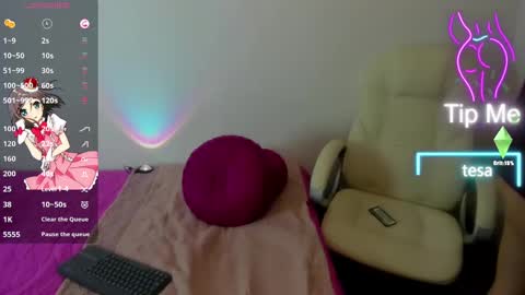 Snapshot of tesa_cute chatting on 02/18/25, 07:09 tesa online show from 02/18/25, 07:09