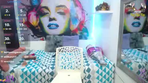 Snapshot of thalia_mills19 chatting on 06/21/26, 06:38 Andrea online show from 06/21/26, 06:38