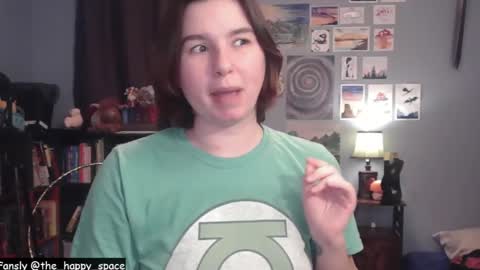 Snapshot of the_happy_space chatting on 02/27/26, 01:38 MATERNITY LEAVE online show from 02/27/26, 01:38