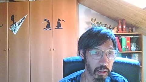 Snapshot of thecat1975 chatting on 06/24/26, 10:36 thecat1975 online show from 06/24/26, 10:36