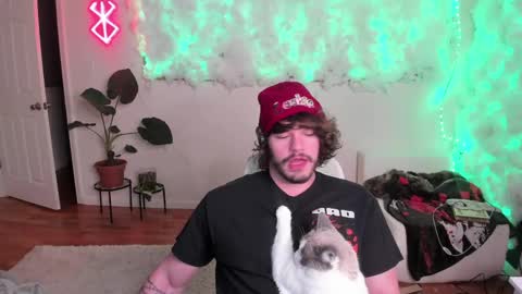 Snapshot of thejohnnystone chatting on 03/19/26, 12:25 Johnny Stone online show from 03/19/26, 12:25