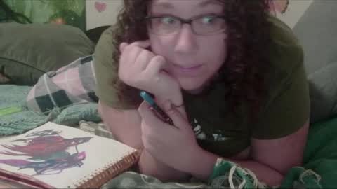 Snapshot of theplayfulbbw chatting on 04/21/26, 11:27 Amelia online show from 04/21/26, 11:27