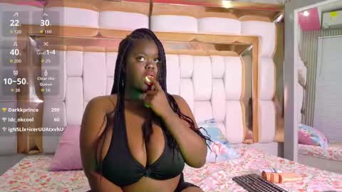 Snapshot of thickebonyprincesss chatting on 12/04/25, 03:16 CHIKI online show from 12/04/25, 03:16