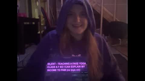 Snapshot of thickgingergoddess chatting on 01/25/25, 11:11 Ariel online show from 01/25/25, 11:11