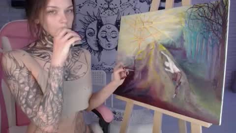 Snapshot of uwu_eva chatting on 02/22/25, 09:48 Eva online show from 02/22/25, 09:48