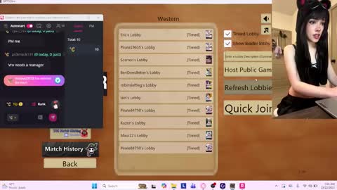 Rosy online show from 10/22/25, 07:41