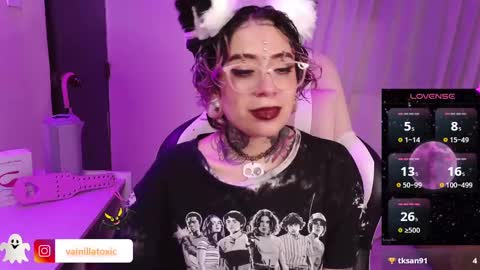 Vainilla Independent model online show from 02/11/25, 12:59