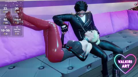 valkiriart online show from 02/04/25, 01:02