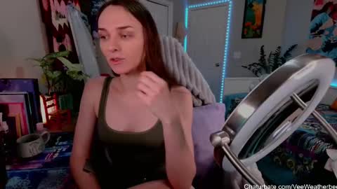 Snapshot of veeweatherbee chatting on 02/27/25, 12:54 Violet Weatherbee online show from 02/27/25, 12:54