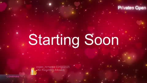 Snapshot of vegas_romance chatting on 03/03/25, 02:26 vegas_romance online show from 03/03/25, 02:26