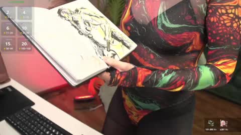 Snapshot of velvetvalkyries chatting on 01/19/25, 04:57 CLEOshort hair TIna long hair online show from 01/19/25, 04:57