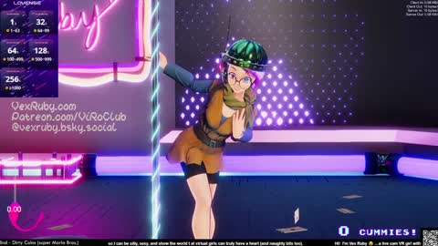 Snapshot of vexruby chatting on 12/29/24, 01:13 Vex Ruby online show from 12/29/24, 01:13