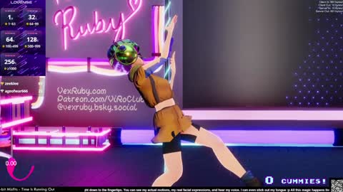 Snapshot of vexruby chatting on 01/11/25, 02:20 Vex Ruby online show from 01/11/25, 02:20