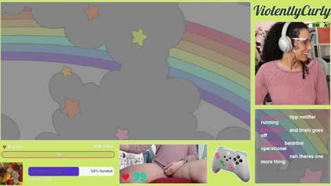 Snapshot of violentlycurly chatting on 05/08/26, 10:04 Curly the Coin Operated Toy online show from 05/08/26, 10:04