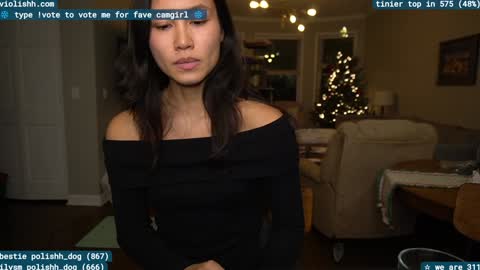 Snapshot of violishh chatting on 12/29/24, 11:08 follow me on twitter violishh and ig violishh online show from 12/29/24, 11:08