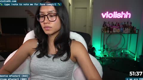 Snapshot of violishh chatting on 01/10/25, 03:29 follow me on twitter violishh and ig violishh online show from 01/10/25, 03:29