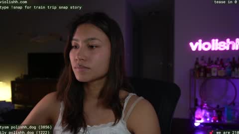 Snapshot of violishh chatting on 03/04/25, 05:00 follow me on twitter violishh and ig violishh online show from 03/04/25, 05:00