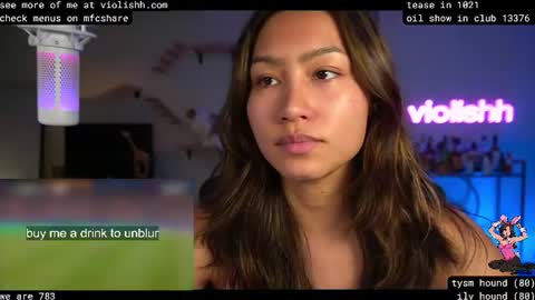 Snapshot of violishh chatting on 06/14/26, 01:47 follow me on twitter violishh and ig violishh online show from 06/14/26, 01:47