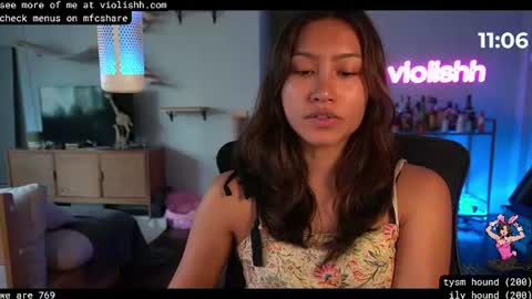 Snapshot of violishh chatting on 06/20/26, 08:55 follow me on twitter violishh and ig violishh online show from 06/20/26, 08:55