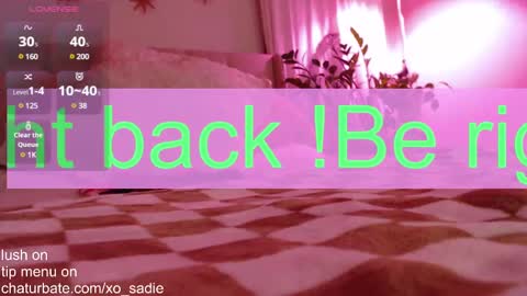 Snapshot of xo_sadie chatting on 01/19/25, 06:31 Xo Sadie online show from 01/19/25, 06:31