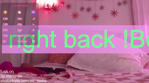 Snapshot of xo_sadie chatting on 02/19/26, 08:21 Xo Sadie online show from 02/19/26, 08:21