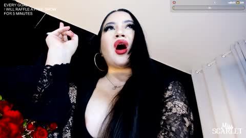 Snapshot of xxx_madamme chatting on 01/16/25, 02:51 Mistress Scarlet Igmiss scarlet978 online show from 01/16/25, 02:51