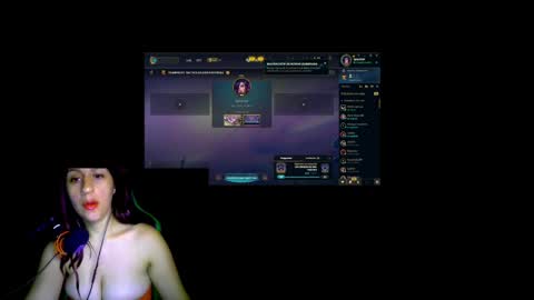 Snapshot of yourbadgoddess chatting on 05/17/26, 02:53 Val Honey online show from 05/17/26, 02:53