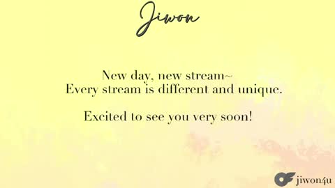 Snapshot of yourlovelykgirlfriend chatting on 06/06/26, 08:13 J i w o n online show from 06/06/26, 08:13