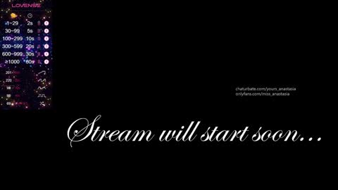 Snapshot of yours_anastasia chatting on 01/11/25, 12:01 Anastasia online show from 01/11/25, 12:01