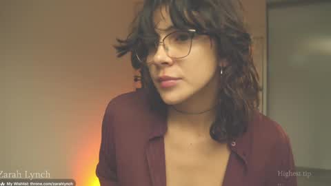 Snapshot of zarahlynch chatting on 05/20/26, 10:16 Miss Lynch Next show 2911 online show from 05/20/26, 10:16