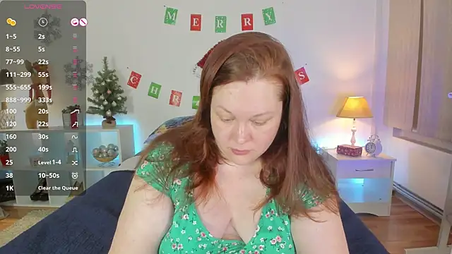 CutieGinger online show from 01/07/25, 06:14