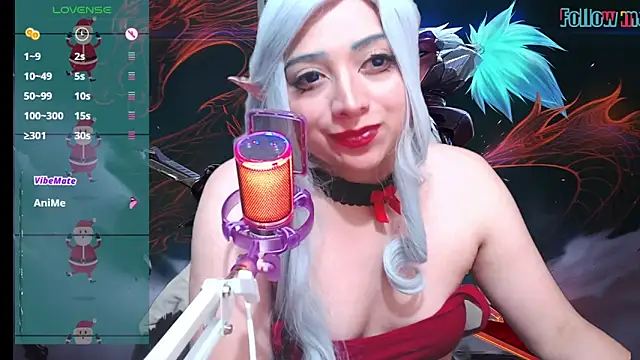 HANA HYUGA11 online show from 12/31/24, 04:06