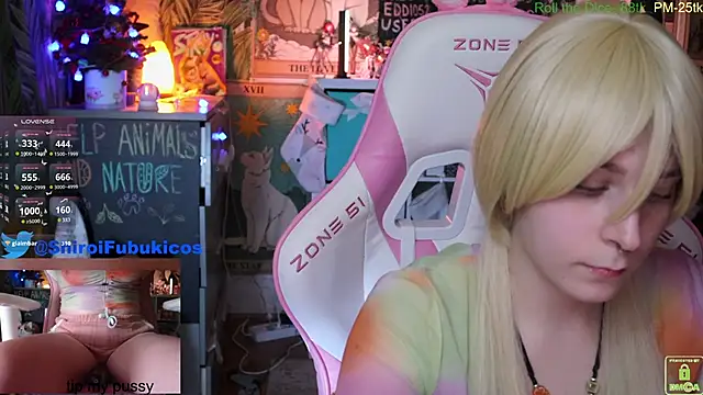 ShiroiFubuki online show from 12/22/24, 04:38