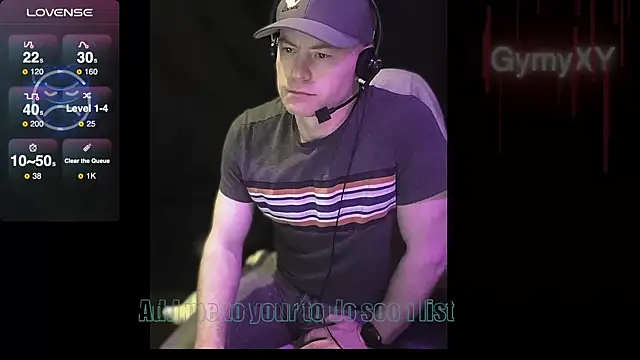 Snapshot of GymyXY chatting on 01/30/25, 08:32 GymyXY online show from 01/30/25, 08:32