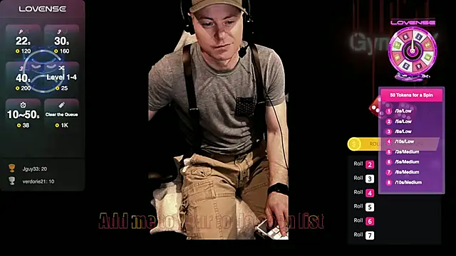 Snapshot of GymyXY chatting on 02/02/25, 08:19 GymyXY online show from 02/02/25, 08:19