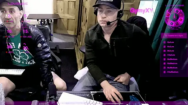 Snapshot of GymyXY chatting on 02/14/25, 10:28 GymyXY online show from 02/14/25, 10:28