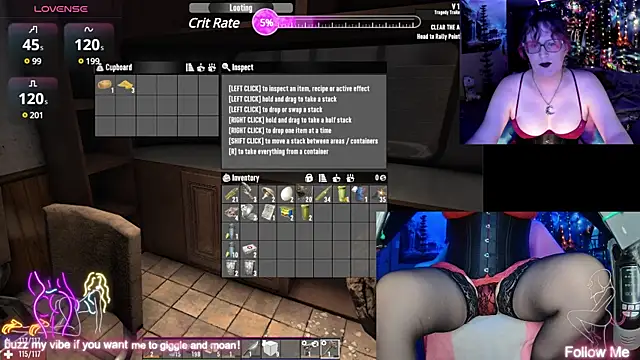 Faye Wilde online show from 02/12/25, 07:02