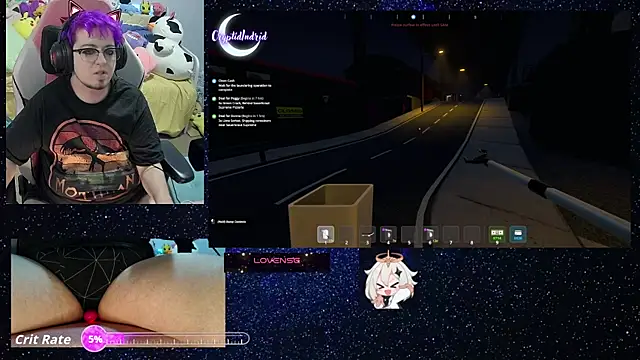 CryptidIndrid online show from 09/14/25, 12:54