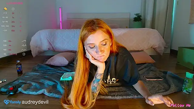 Snapshot of AudreyDevil chatting on 09/26/25, 11:03 AudreyDevil online show from 09/26/25, 11:03