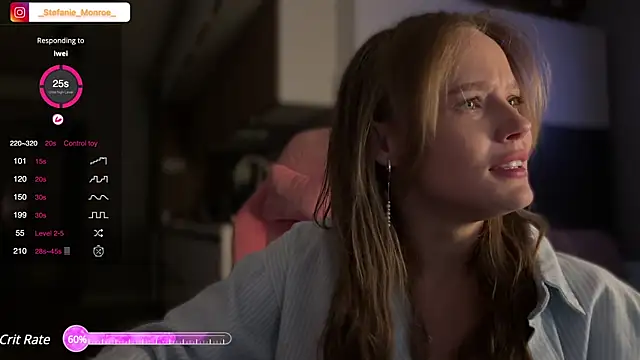 Snapshot of _Stefanie_Collins_ chatting on 01/26/25, 07:09 Stefanie Collins online show from 01/26/25, 07:09