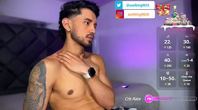 AxelKing1326 online show from 12/24/24, 09:55