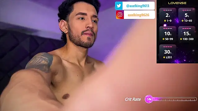 AxelKing1326 online show from 03/09/25, 09:25