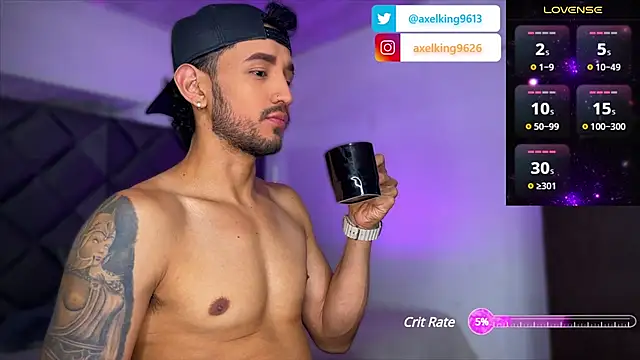 AxelKing1326 online show from 03/12/25, 10:07